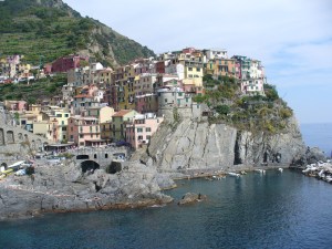 Another town of the Cinque Terre Bay of Liguria, Italy