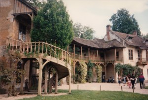 Country Chic Staircase, The Queen's Hamlet, Versailles, France